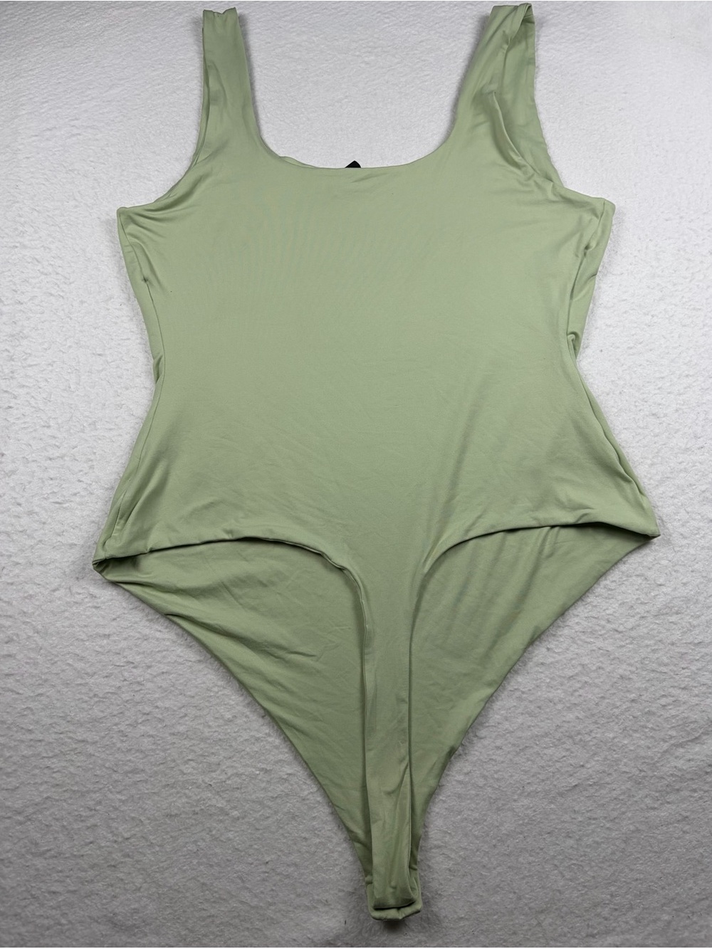 NWT Naked Wardrobe Bare Tank Bodysuit Sage Green 2x - Picture 6 of 10